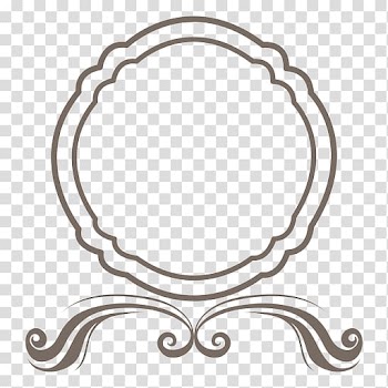 Frame Ornament , Round Frame transparent background PNG clipart