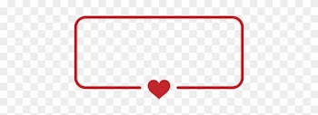 Frame,photo Design,style, - Red Heart Frame Background Transparent