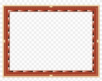 Frame Picture Frame Outline Red Png Image - Frame Png Hd Red