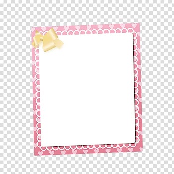 Frame, Pink Frame transparent background PNG clipart