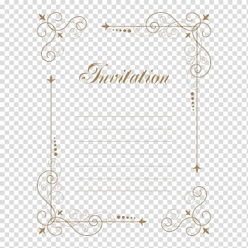 Frame Place card Jewellery Font, Line border transparent background PNG clipart