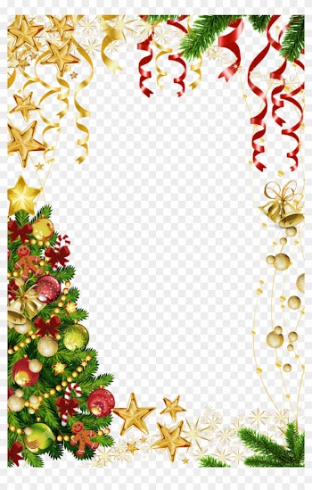 Frame Png Border For Christmas - Fisher-price Thomas The Train Trackmaster Holiday Cargo