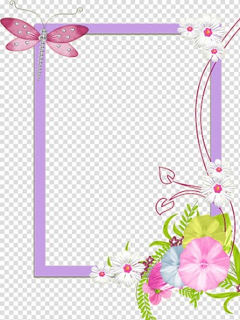 Frame, purple borderline transparent background PNG clipart