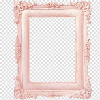 Frame , rectangular pink frame transparent background PNG clipart