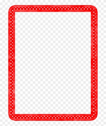 Frame Rood - Red Border Design Png