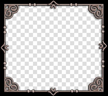 Frame set , rectangular black and gray border template transparent background PNG clipart