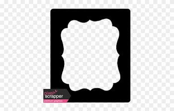 Frame Shape Mask - Scalloped Frame