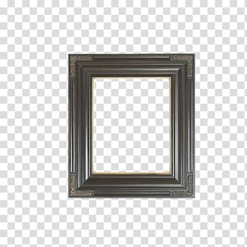Frame Silver Icon, Retro copper silver frame transparent background PNG clipart