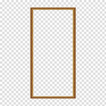 Frame Text Pattern, Yellow frame transparent background PNG clipart
