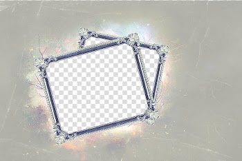 Frame Textures , two rectangular blue-and-purple borders transparent background PNG clipart