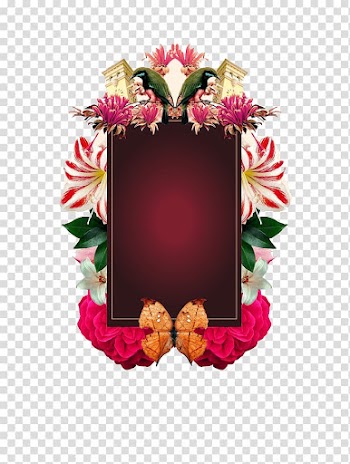 Frame TIFF, Welcome card transparent background PNG clipart