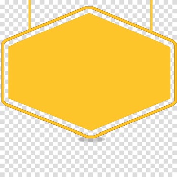 Frame , Title frame, yellow sign background transparent background PNG clipart