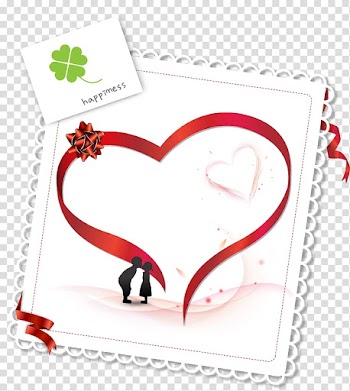 Frame Valentines Day High-definition television , Valentine's Day promotion material transparent background PNG clipart