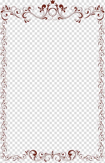 Frame Vintage , Border pattern transparent background PNG clipart