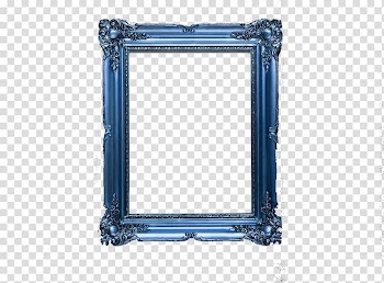 Frame Window, Dark blue frame transparent background PNG clipart