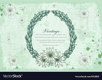 Frame with grunge vector image