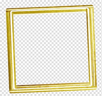 Frame Yellow , Yellow Frame transparent background PNG clipart