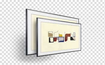 Frames 4K resolution Samsung Ultra-high-definition television, display transparent background PNG clipart