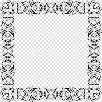 Frames , abstract border transparent background PNG clipart