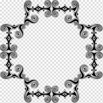 Frames , abstract border transparent background PNG clipart
