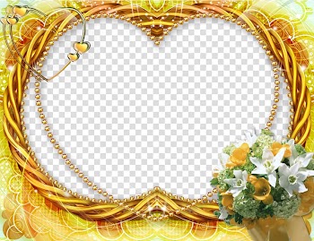 Frames , Abstract Floral Frame transparent background PNG clipart