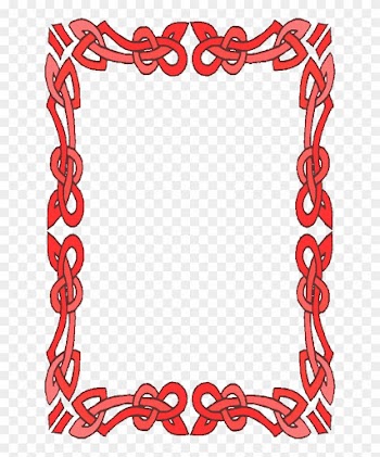 Frames And Borders - Border Design For Valentines