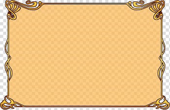 Frames Art Nouveau Line Pattern, line transparent background PNG clipart