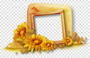 Frames Autumn , three-dimensional border transparent background PNG clipart