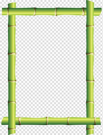 Frames , bamboo transparent background PNG clipart