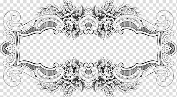 Frames , baroque borders transparent background PNG clipart