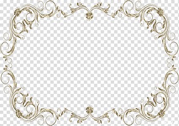 Frames , baroque transparent background PNG clipart