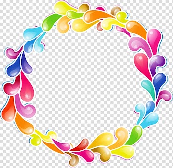Frames Beach , circle frame transparent background PNG clipart