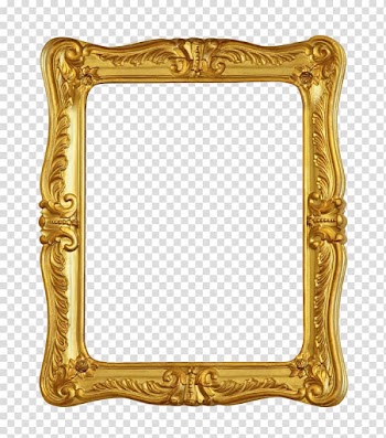 Frames Borders and Frames Gold , gold transparent background PNG clipart