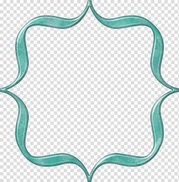 Frames Bracket Turquoise Aqua , bracket transparent background PNG clipart