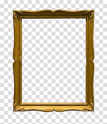 Frames, brown and white wooden cabinet transparent background PNG clipart