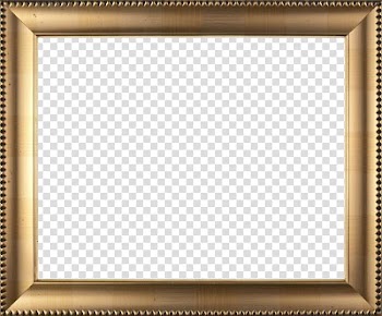 Frames, brown borderline transparent background PNG clipart
