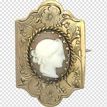 Frames, Cameo Brooches transparent background PNG clipart