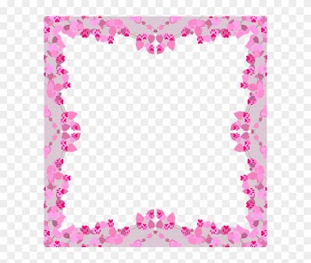 Frames - Cherry Blossom Clipart Border