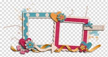 Frames Child Drawing, yellow frame transparent background PNG clipart