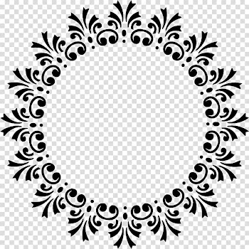 Frames , circular frame transparent background PNG clipart