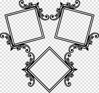 Frames Computer Icons Icon design Black and white, design transparent background PNG clipart