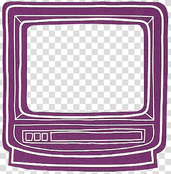 Frames , CRT TV illustration transparent background PNG clipart