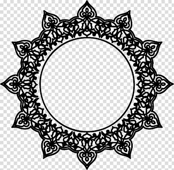 Frames Decorative arts , Round frame transparent background PNG clipart