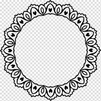 Frames , decorative lace transparent background PNG clipart