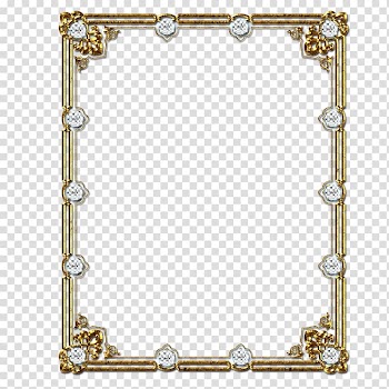 Frames Desktop , gold border frame transparent background PNG clipart