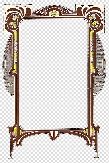 Frames Digital frame Digital Decorative arts, painting transparent background PNG clipart