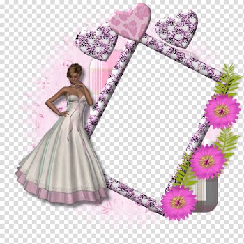 Frames Digital scrapbooking, Princess Frame transparent background PNG clipart