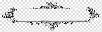 Frames Drawing, decorative line transparent background PNG clipart