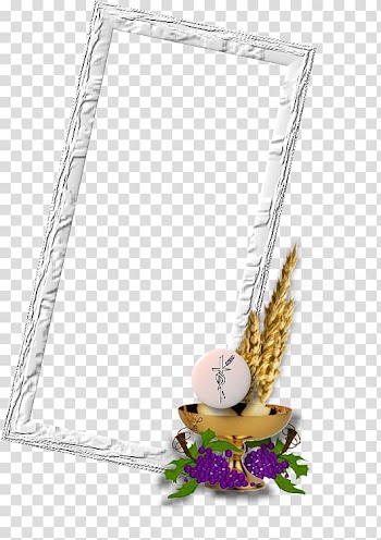 Frames First Communion, Eucharist transparent background PNG clipart