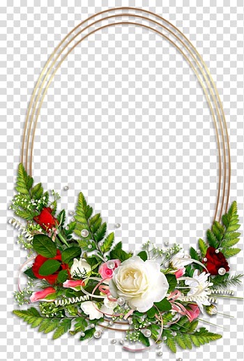 Frames Flower box , flower border transparent background PNG clipart